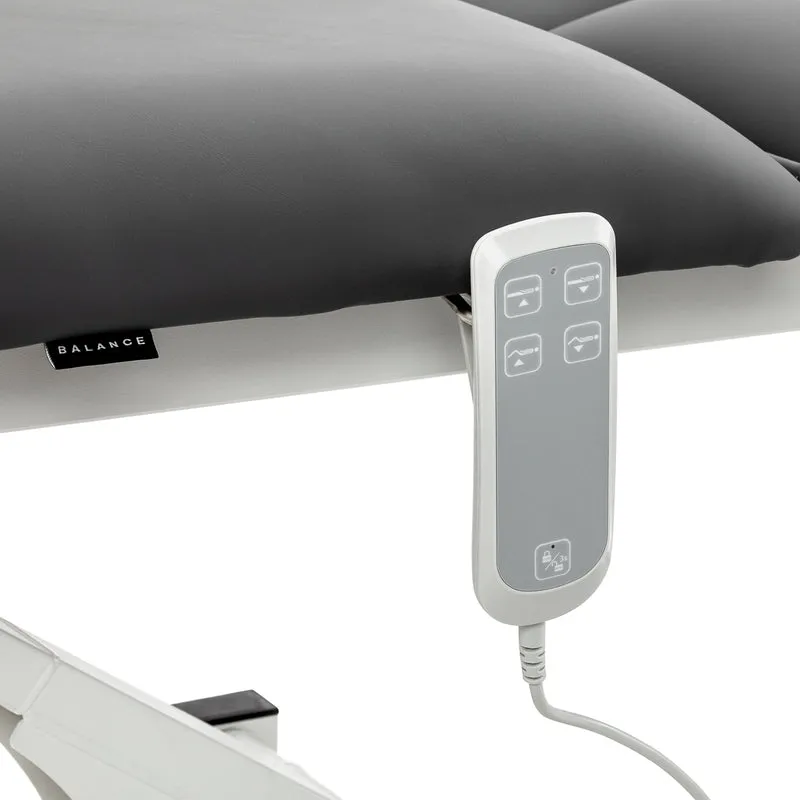 Lettino Riabilitazione Elettrico Fisioterapia e Massaggio | BALANCE ESO PRO (Grigio)
