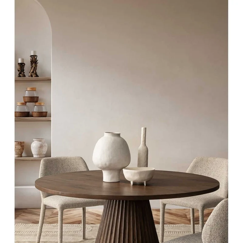 Set di 2 Sedie Imbottite in Tessuto con Gambe in Acciaio - HAZEL