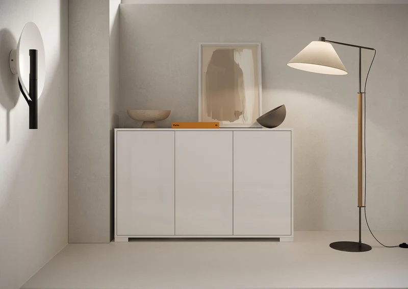 Madia 3 ante 130x40x83 cm - LUMINA