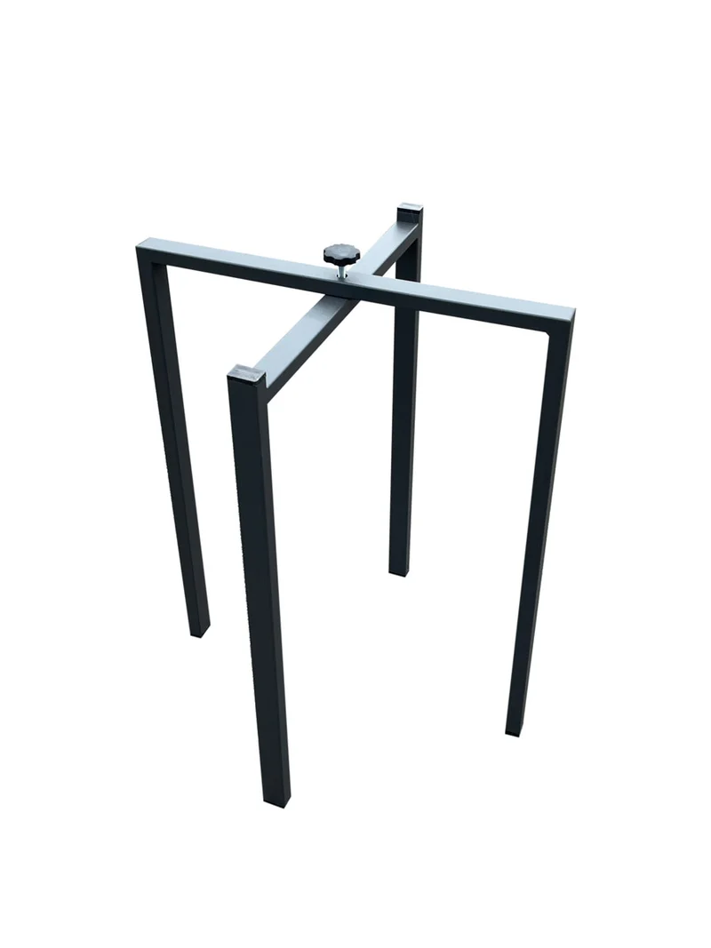 Consolle allungabile Gambe Antracite in Legno di Abete - DIAGO