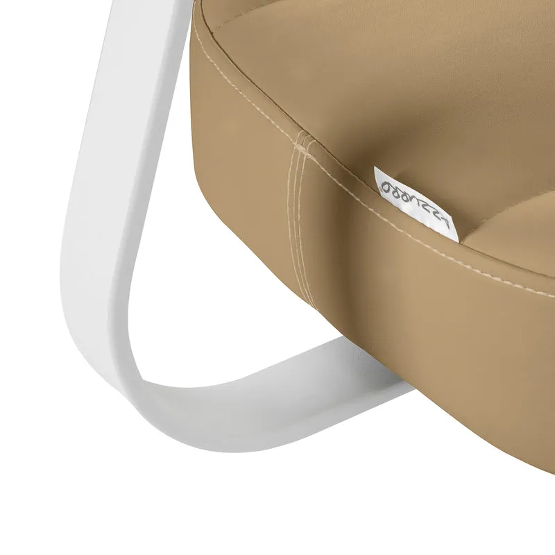 Sgabello Cosmetico Ergonomico con Sistema Bump-Up | 156-F (Beige)