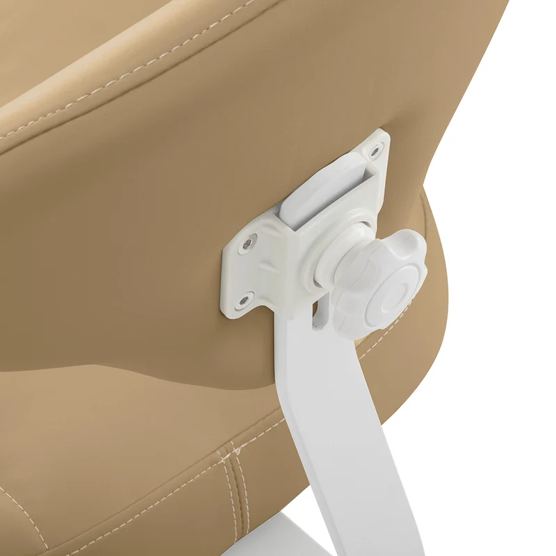 Sgabello Cosmetico Ergonomico con Sistema Bump-Up | 156-F (Beige)
