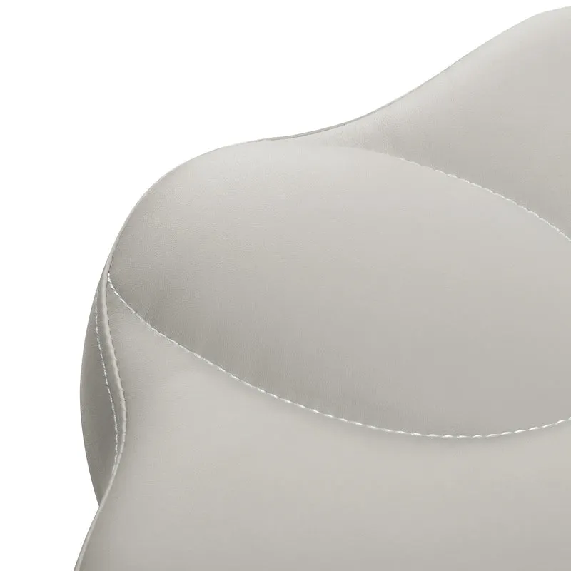 Sgabello Cosmetico Ergonomico con Sistema Bump-Up | 156-F (Grigio)