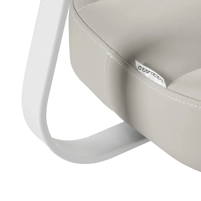 Sgabello Cosmetico Ergonomico con Sistema Bump-Up | 156-F (Grigio)