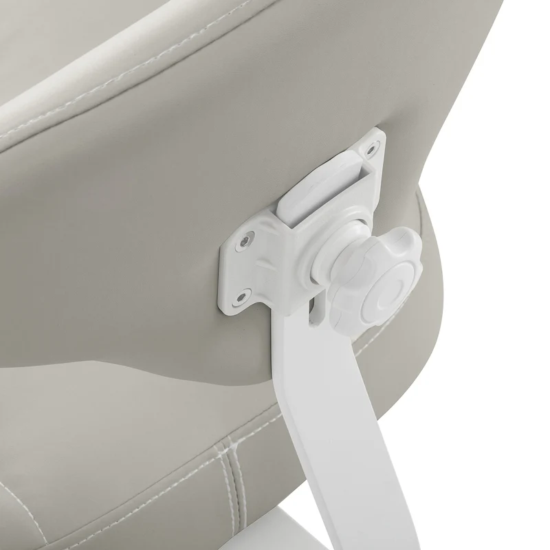 Sgabello Cosmetico Ergonomico con Sistema Bump-Up | 156-F (Grigio)