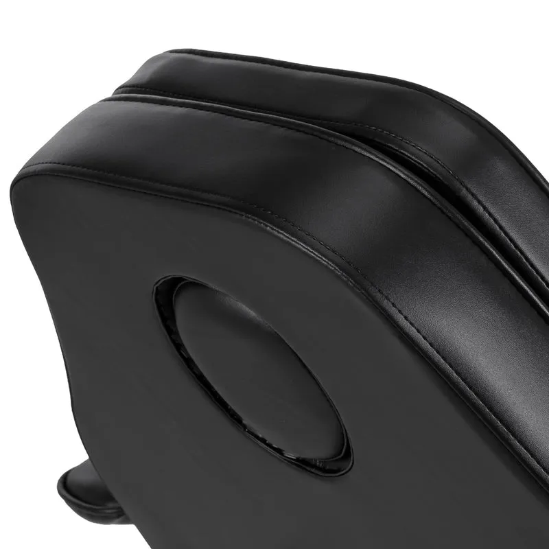 Poltrona Idraulica Pedicure Podologia Poggiapiedi Diviso | SILLON 210 (Nero)