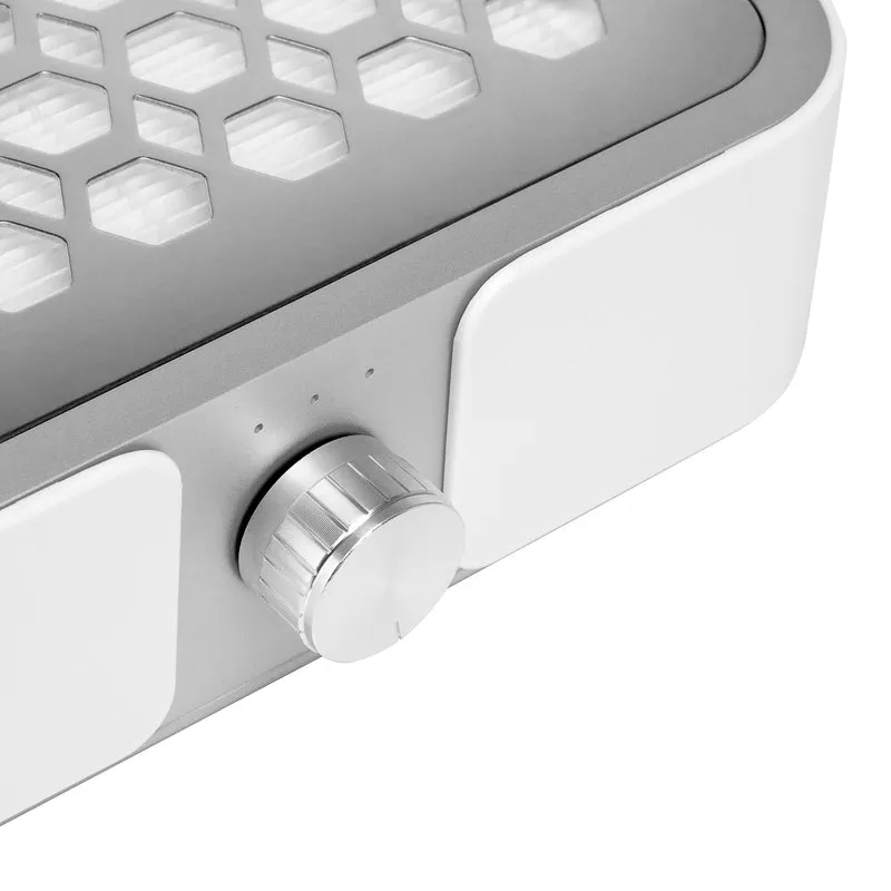 Set Aspiratore Polvere Unghie e Fresa Professionale | MOMO P30 (Bianco)