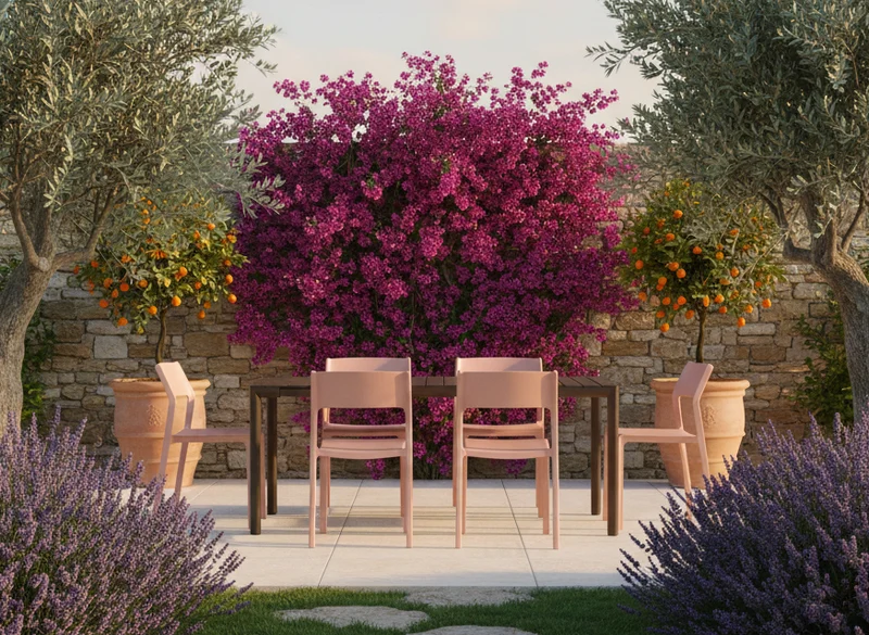 Set Tavolo "Tevere" Allungabile 210/280 cm con 6 sedie Trill Bistrot "Made in Italy"
