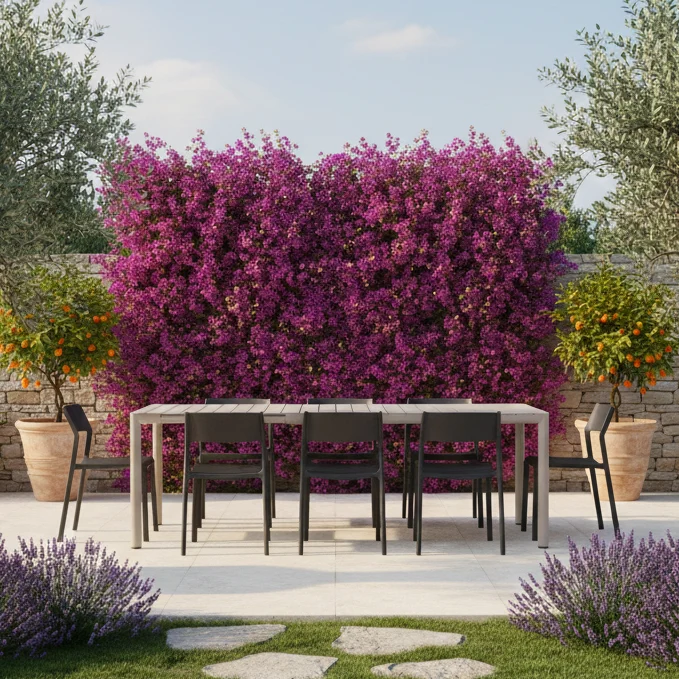 Set Tavolo "Tevere" Allungabile 210/280 cm con 6 sedie Trill Bistrot "Made in Italy"