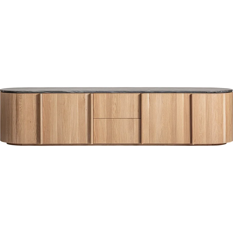 Credenza Organic Luxury in Rovere e Marmo