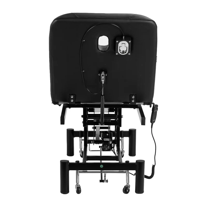 Lettino per Tattoo o Estetica Elettrico Professionale | AZZURRO 684A (Nero)