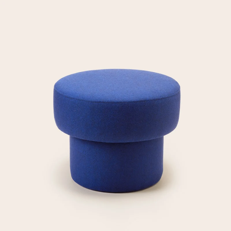 Pouf POPPIE marcelo bleu outremer