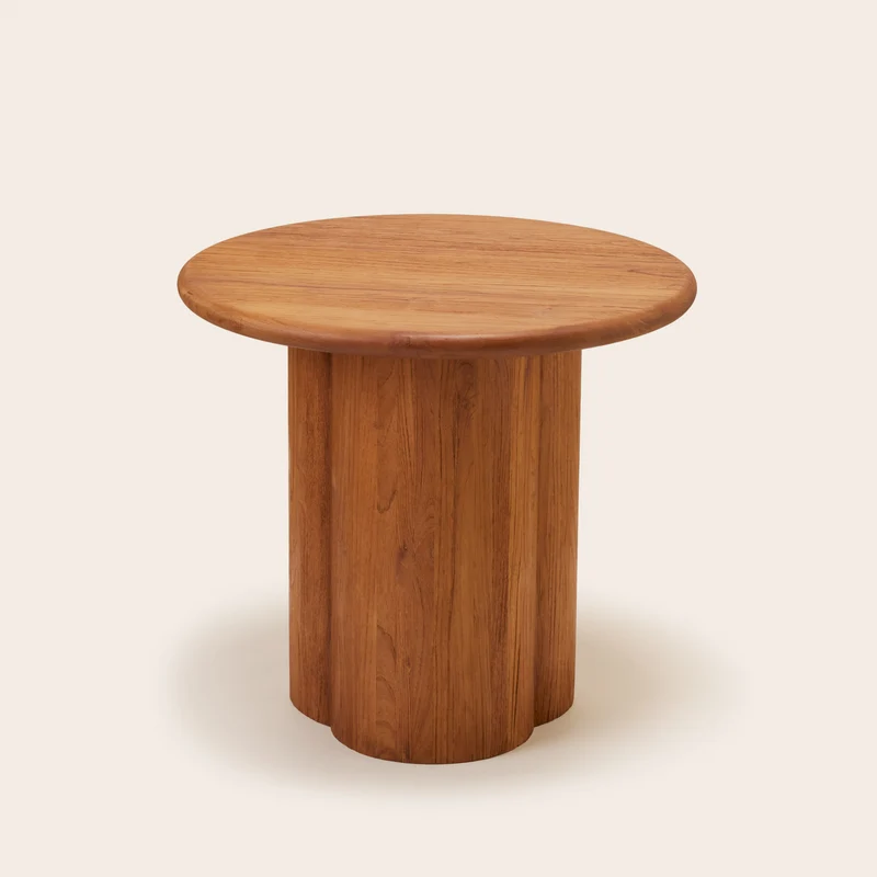Table d'appoint MYRIA teck recyclé