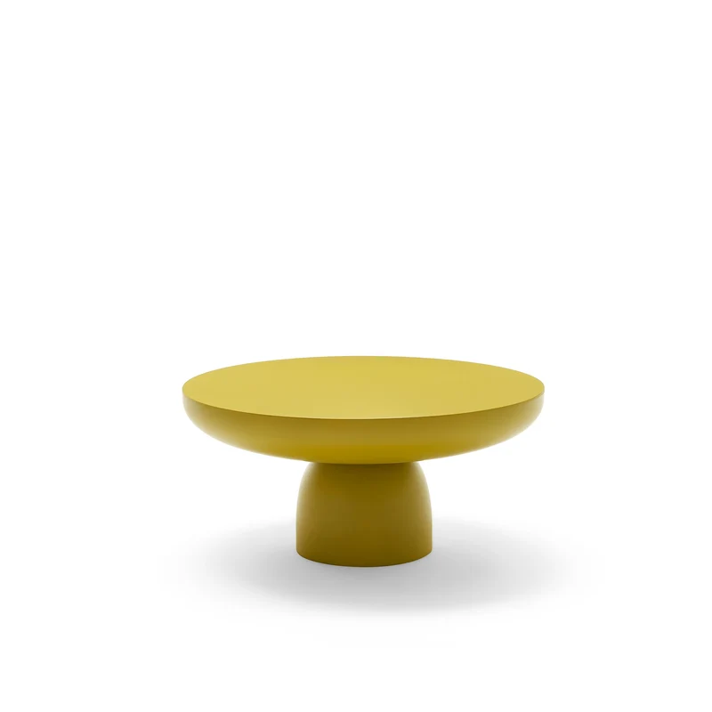 Wood Round Coffee Table OLO WOOD & COLOURS by Antonio Facco for Mogg