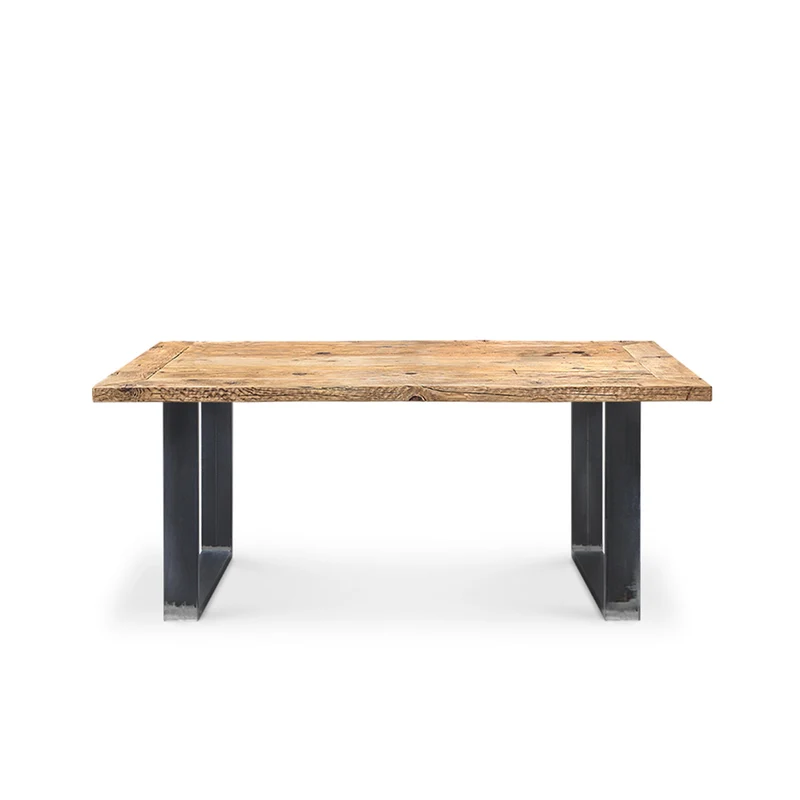 Reclaimed Wood Dining Table MAXIMO Six Seater by Giuseppe Mazzardi for Inventoom