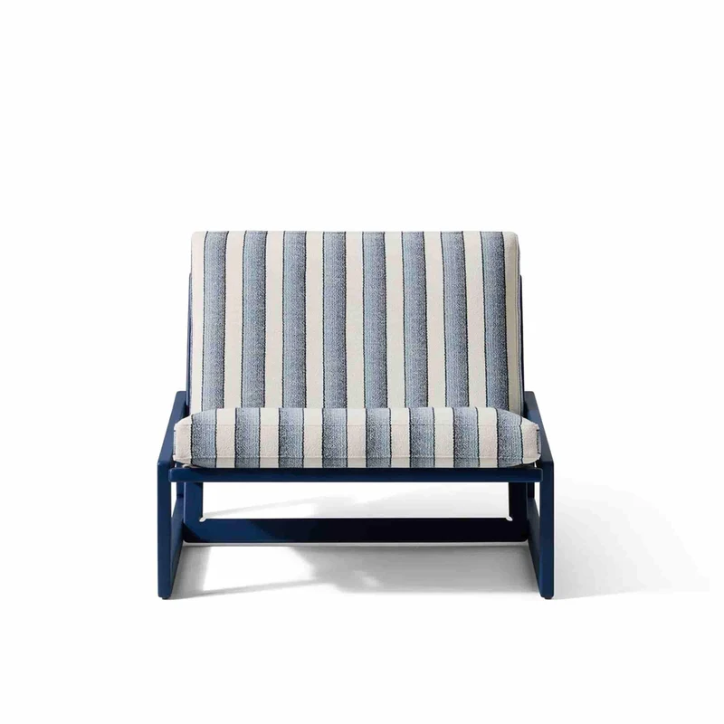 Iroko Wood Outdoor Armchair CARLOTTA, designed by Afra & Tobia Scarpa for Cassina