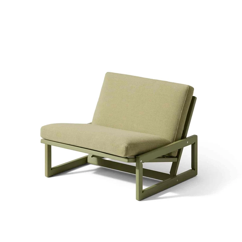 Iroko Wood Outdoor Armchair CARLOTTA, designed by Afra & Tobia Scarpa for Cassina