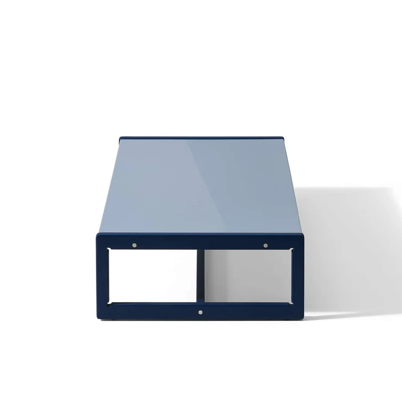 Outdoor Iroko Wood Coffee Table CARLOTTA, designed by Afra & Tobia Scarpa for Cassina