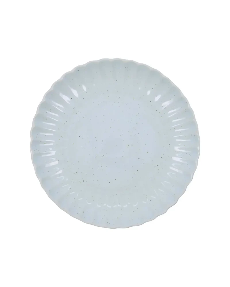 Dinerbord Scallop Lichtblauw 26cm
