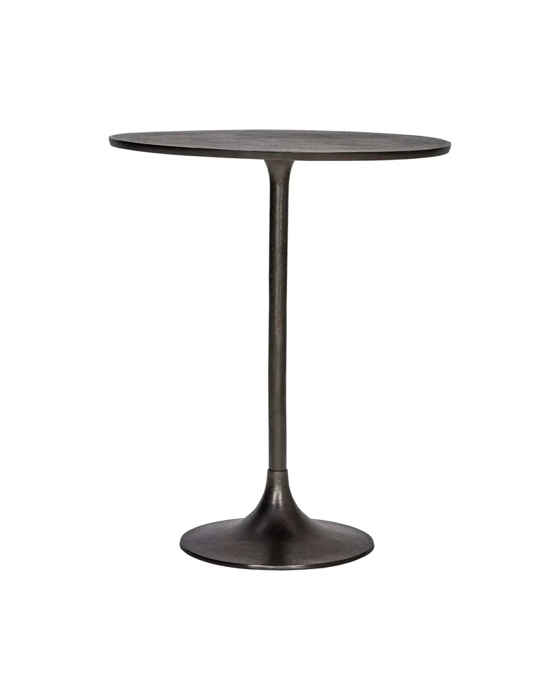 Tafel Pan zwart metaal 61cm