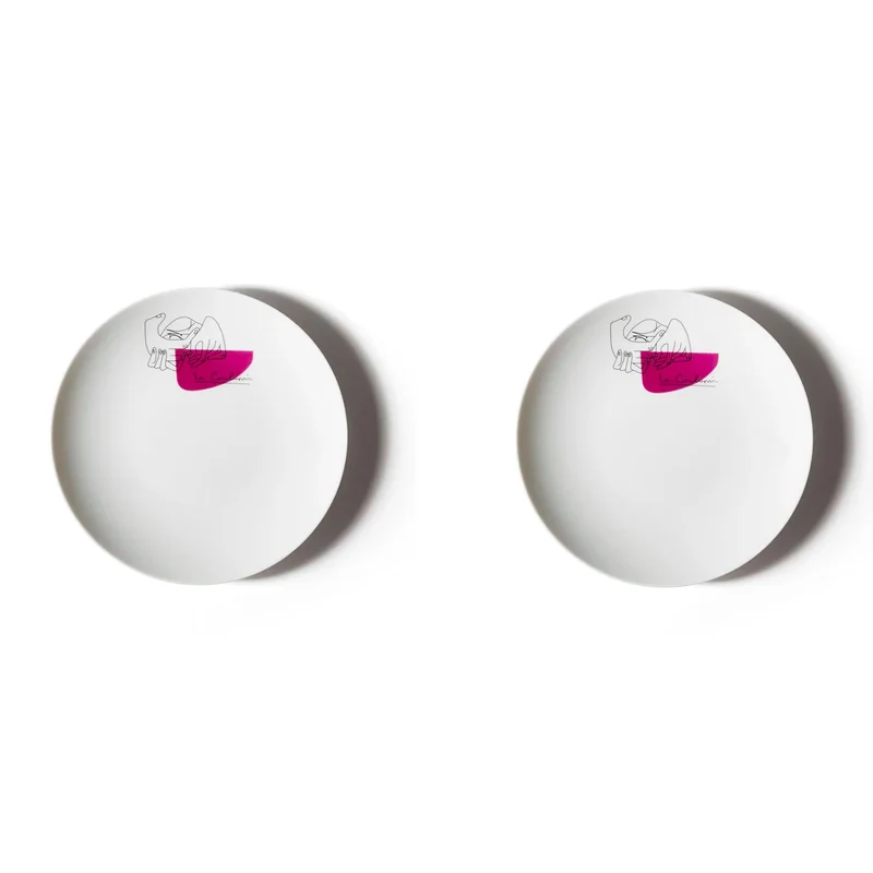 Porcelain Dinner Plate Set SERVICE PRUNIER, designed by Richard Ginori for Cassina