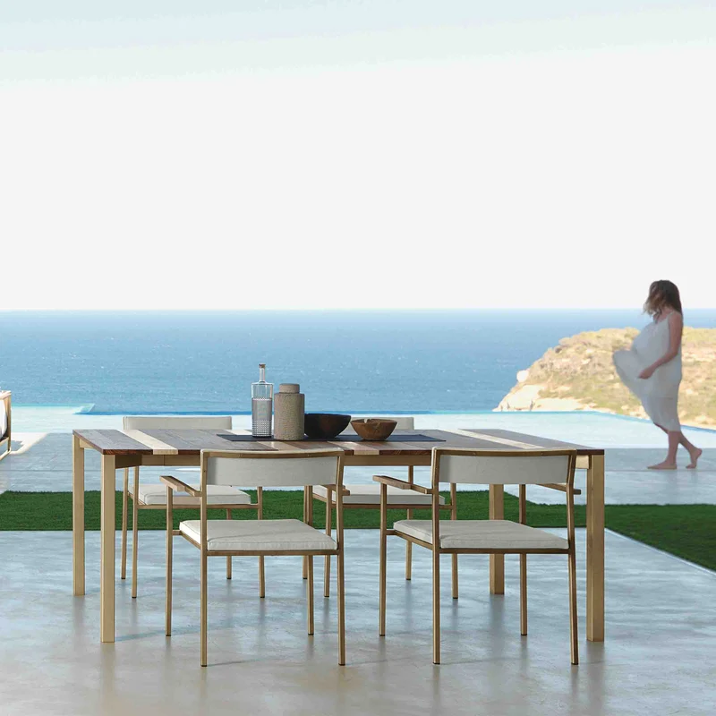 Outdoor Fabric Dining Chair CASILDA by Ramón Esteve for Talenti