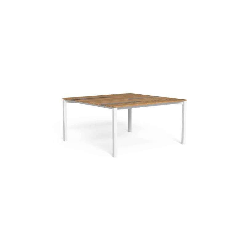 Outdoor Wood and Steel Dining Table CASILDA by Ramón Esteve for Talenti