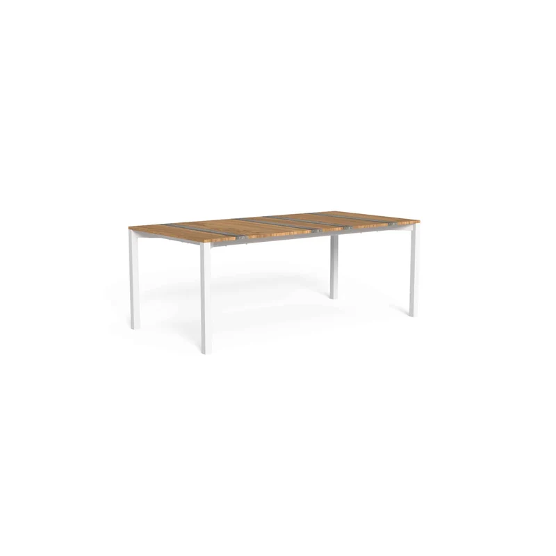 Outdoor Wood and Steel Dining Table CASILDA by Ramón Esteve for Talenti