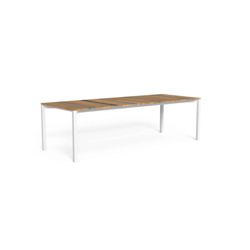 Outdoor Wood and Steel Dining Table CASILDA by Ramón Esteve for Talenti