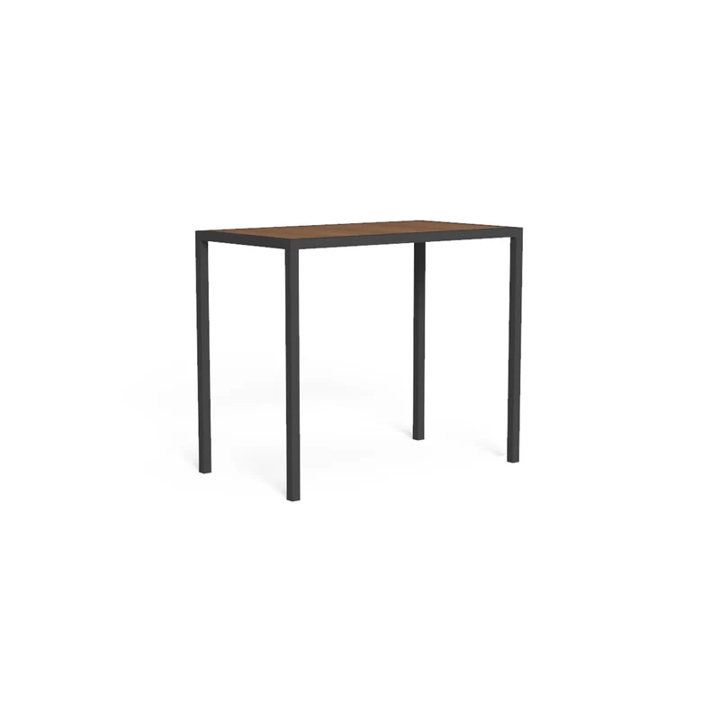 Outdoor Wood and Steel Bar Table CASILDA by Ramón Esteve for Talenti