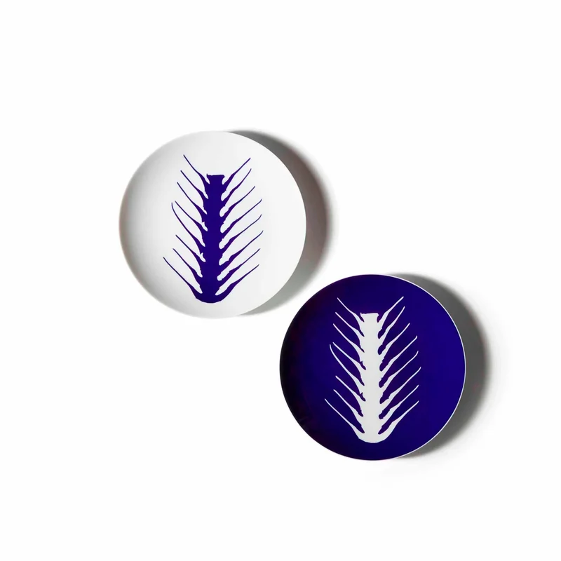 Porcelain Dinner Plate Set ARETE, designed by Richard Ginori for Cassina