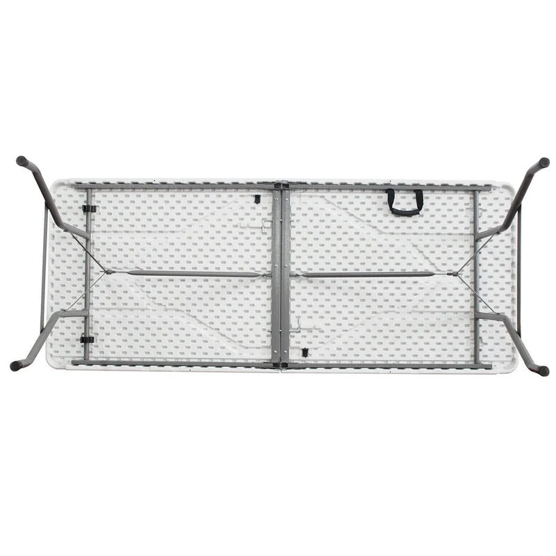 Tavolo "Catering" da campeggio con piede pieghevole, da 200 x 90 cm