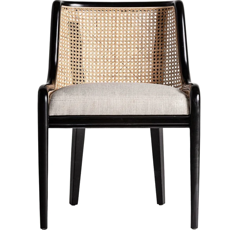 Sedia di design coloniale Crema