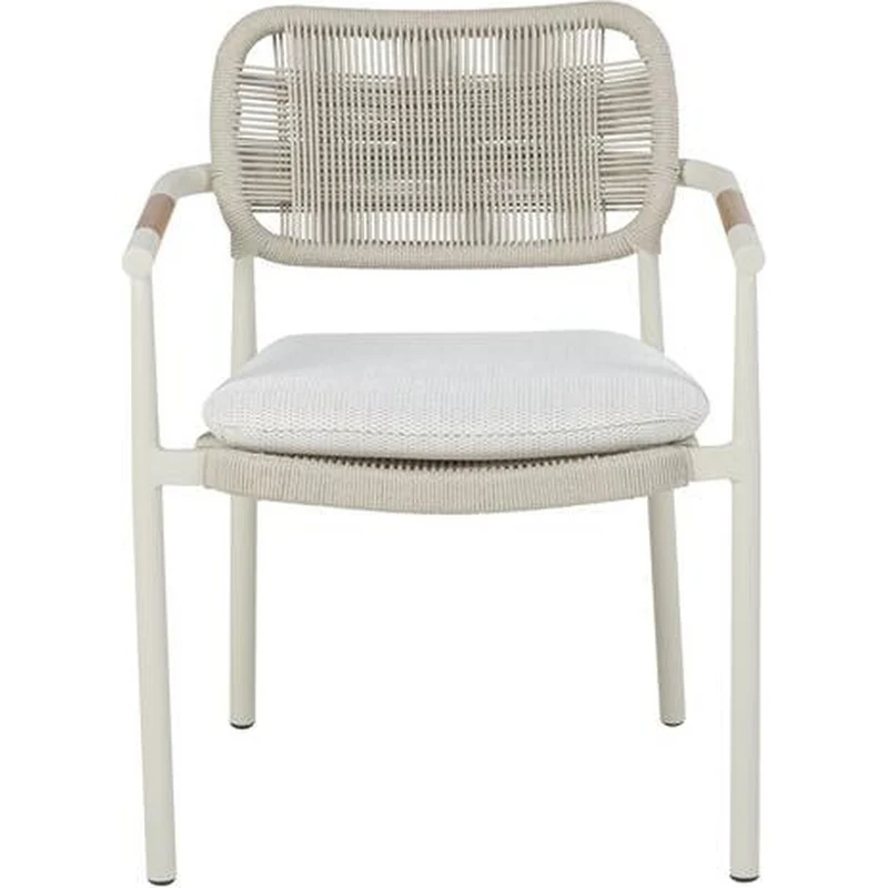Sedia outdoor design lusso alluminio Zenit