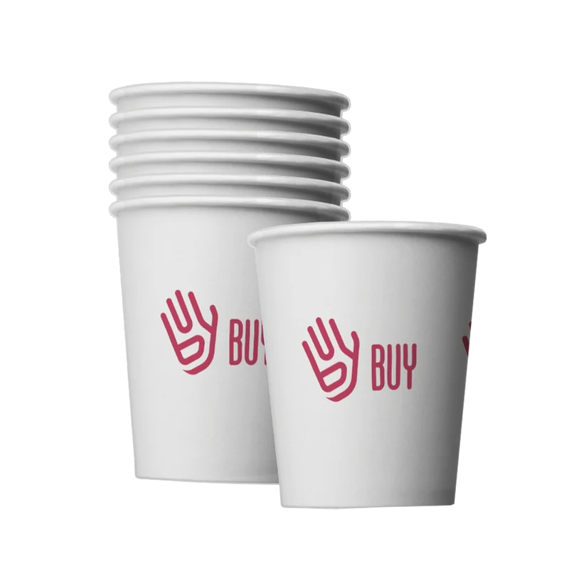 1500 Bicchieri di Carta 210ml per bibite e caffè (30 pacchetti da 50 ) Ecologici Biodegradabili Monouso Medi Asporto Bevande Calde BCH070 Buybuy