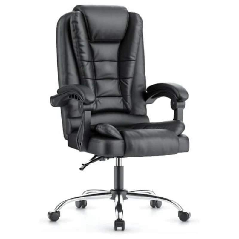 buybuy Sedia da Ufficio Professionale Colore Nero con Schienale Reclinabile OC14B