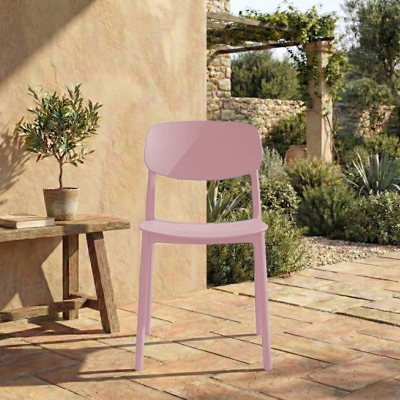 buybuy Sedia Catania Colore Rosa Pink CTN13P