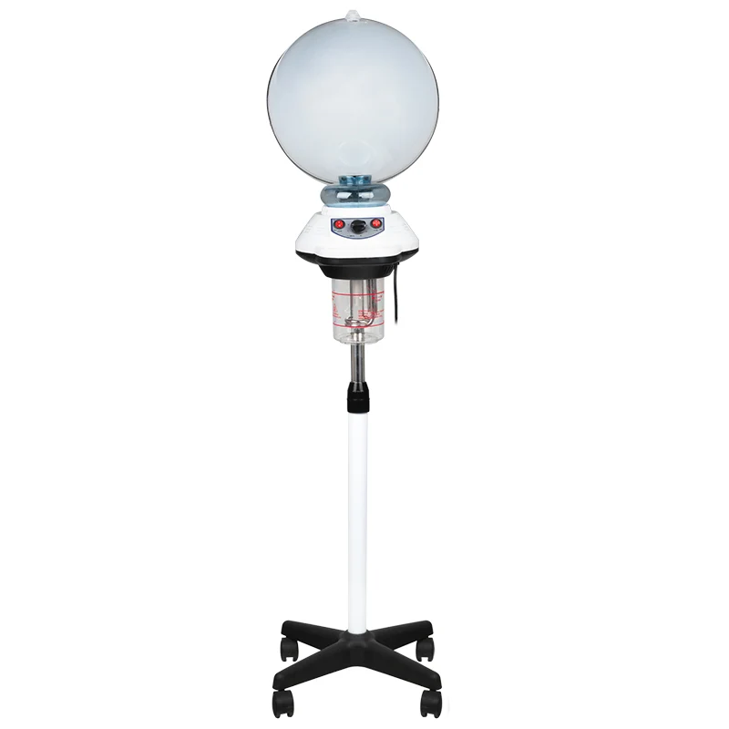 Umidificatore a Vapore da Parrucchiere con Piantana | 658 (Bianco-Nero)