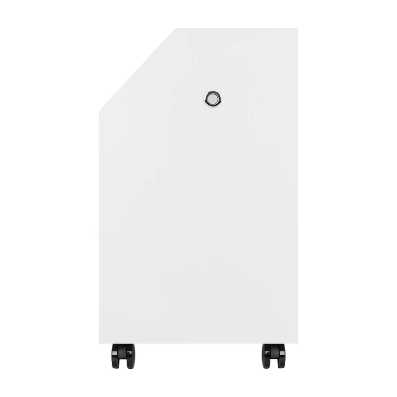 Carrello con Sterilizzatore UV e Ripiano in Vetro per Centro Estetico Podologia | 984 bianco