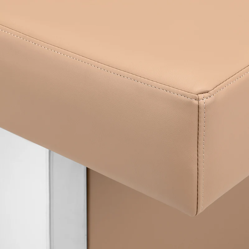 Lettino Lavatesta Professionale per Trattamenti Benessere | HEAD SPA 017B (Beige - mobile chiuso)