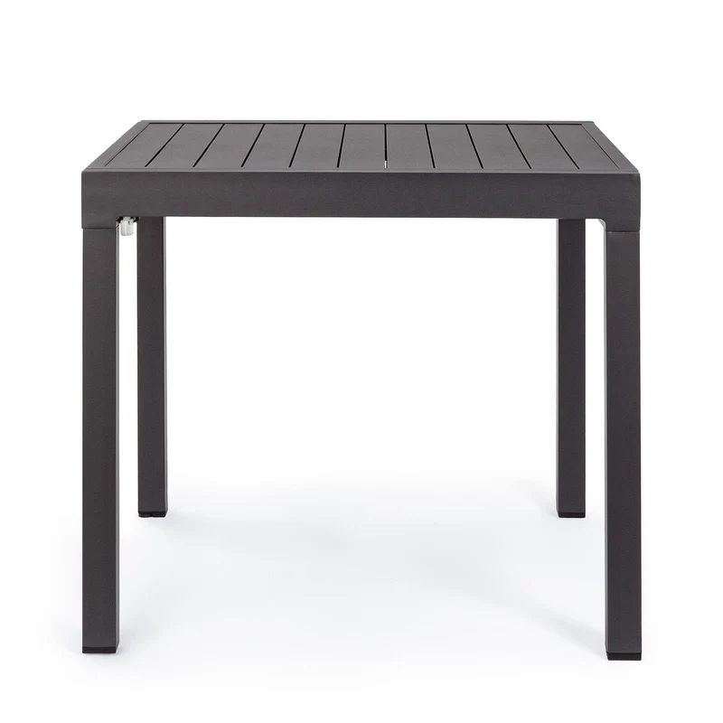 Tavolo allungabile "Pelagius" in alluminio Antracite dogato da esterno per giardino e veranda