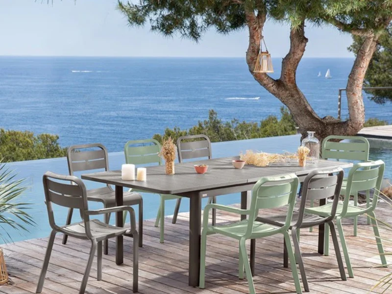 Tavolo Cannes Allungabile 173/233X100 cm Grosfillex