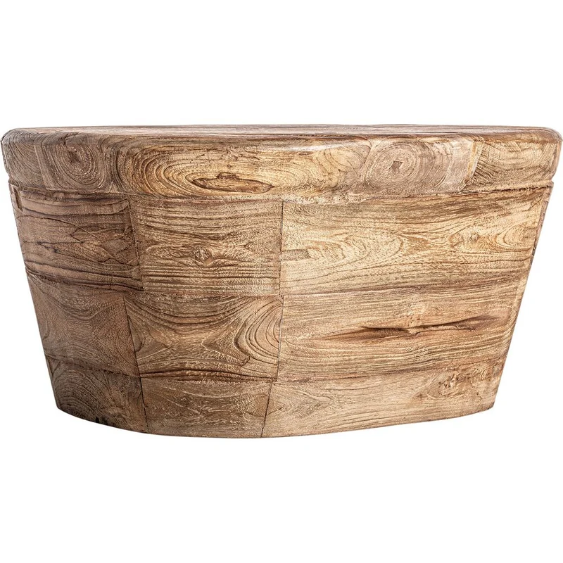 Tavolino salotto stile Organico Scultoreo in teak