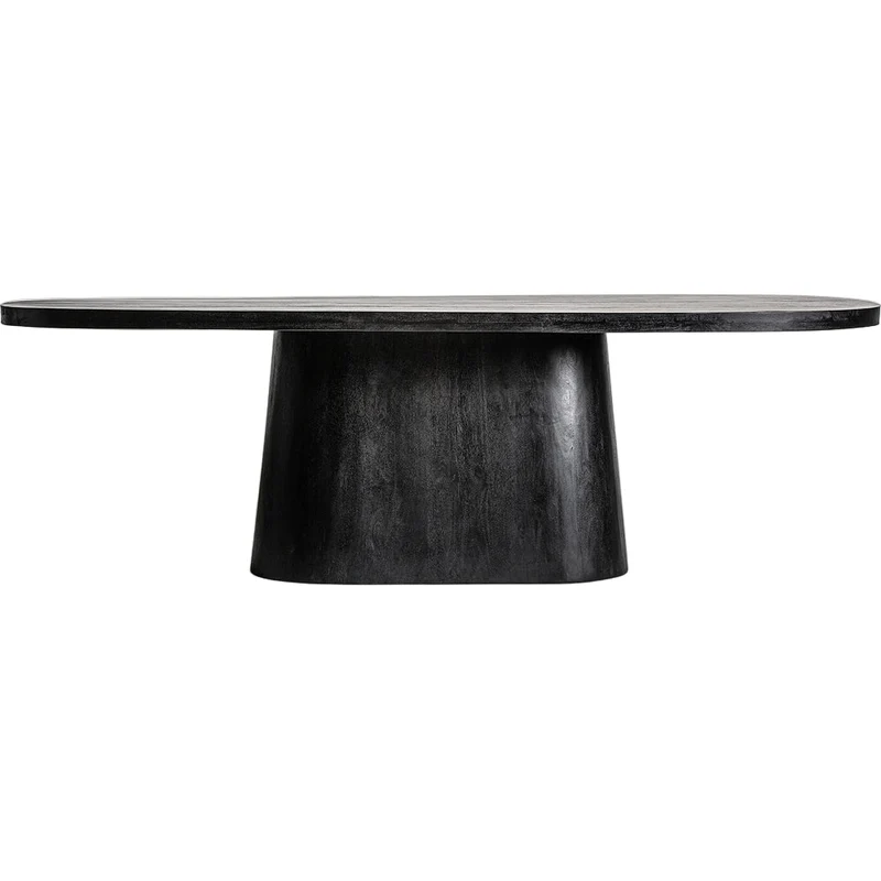 Tavolo pranzo nero art déco