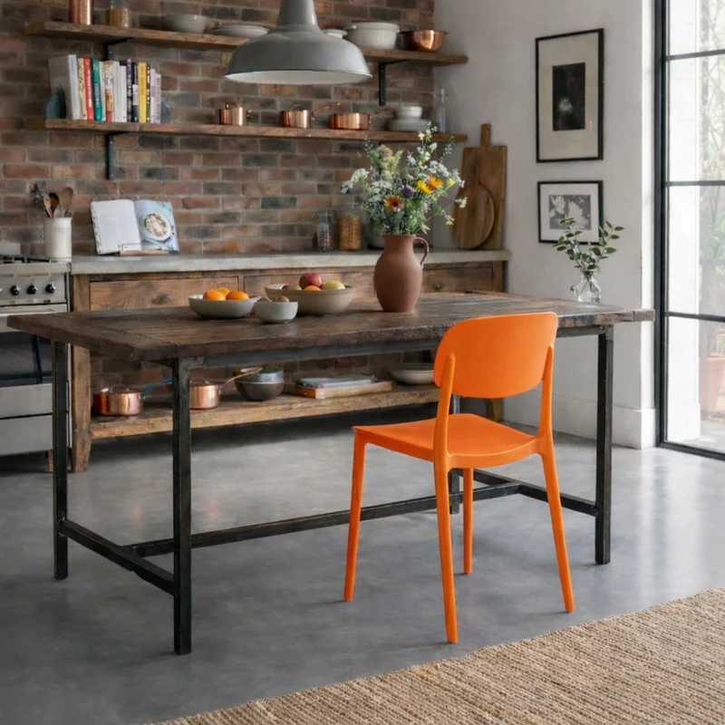 buybuy Sedia Catania Colore Arancione CTN11O