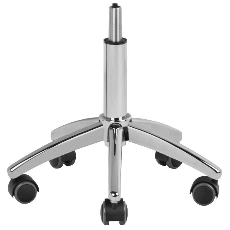Sgabello Estetista Ergonomico Bianco con Schienale Regolabile | AM-304 (Bianco)