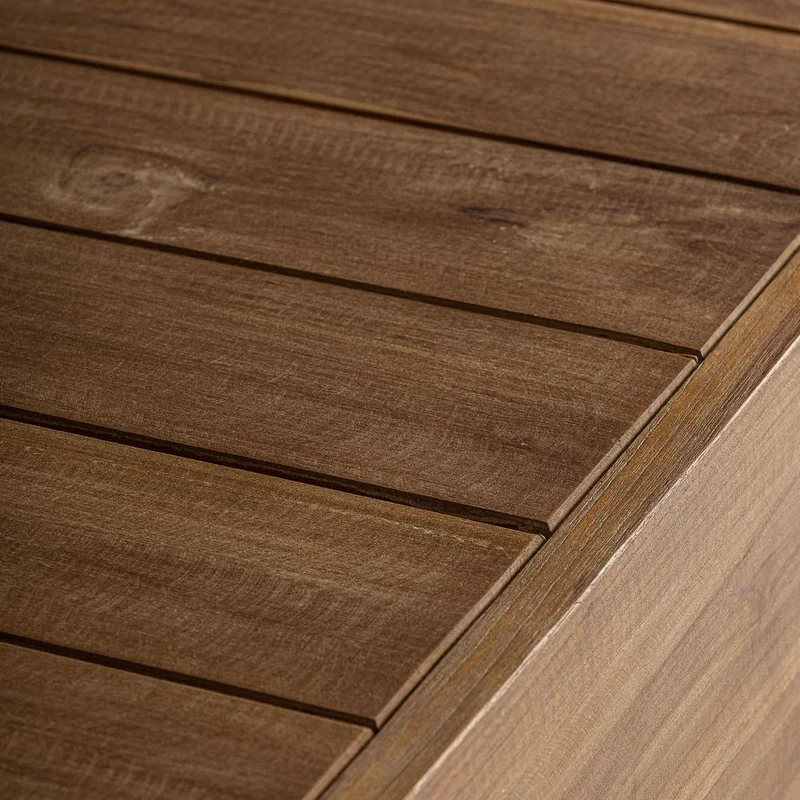 Tavolino outdoor teak riciclato compatto design – lusso Riva