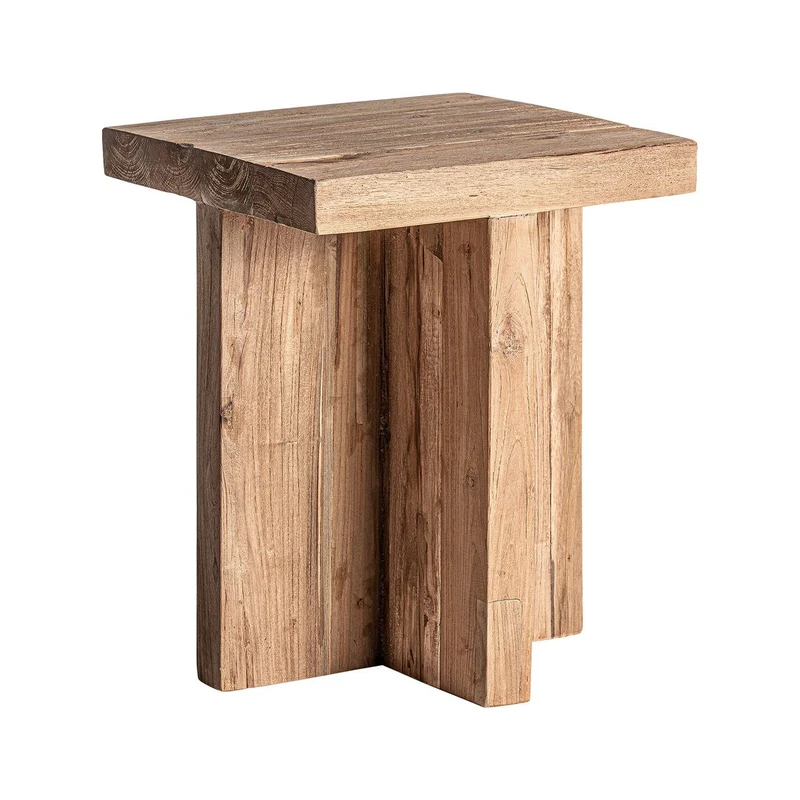 Tavolino alto outdoor teak design lusso Horizon Pure