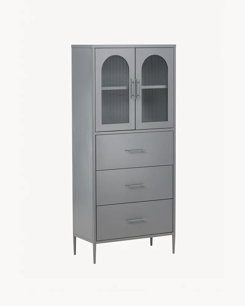 Credenza alta in metallo La Paz
