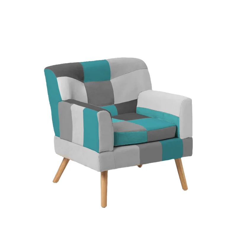 buybuy Divano Monoposto Modello Inverno Rivestimento Stoffa Stile Patchwork INV75